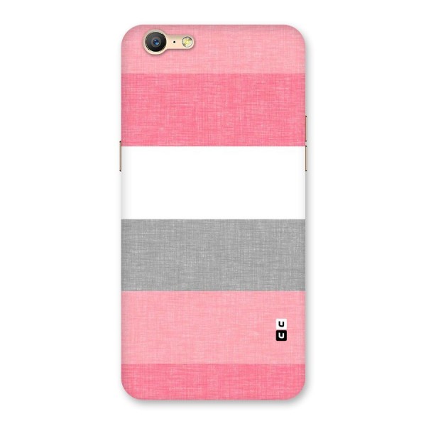 Shades Pink Stripes Back Case for Oppo A39