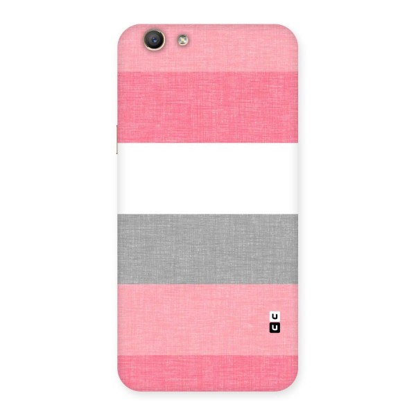 Shades Pink Stripes Back Case for Oppo A59
