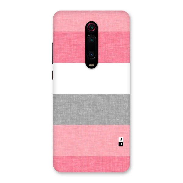 Shades Pink Stripes Back Case for Redmi K20 Pro