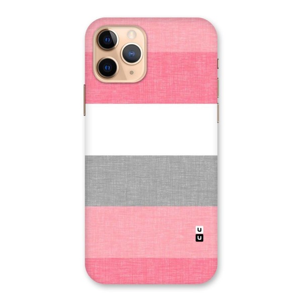 Shades Pink Stripes Back Case for iPhone 11 Pro