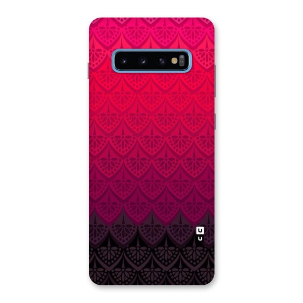 Shades Red Design Back Case for Galaxy S10 Plus
