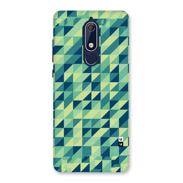 Shady Green Back Case for Nokia 5.1