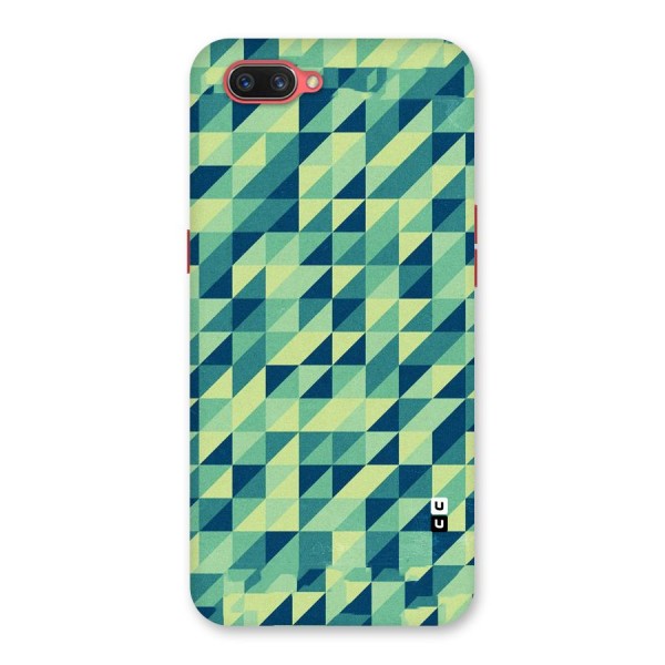 Shady Green Back Case for Oppo A3s