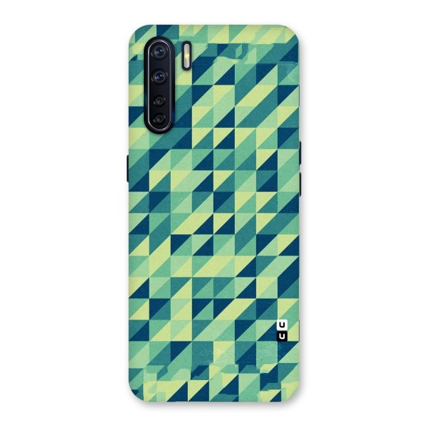 Shady Green Back Case for Oppo F15