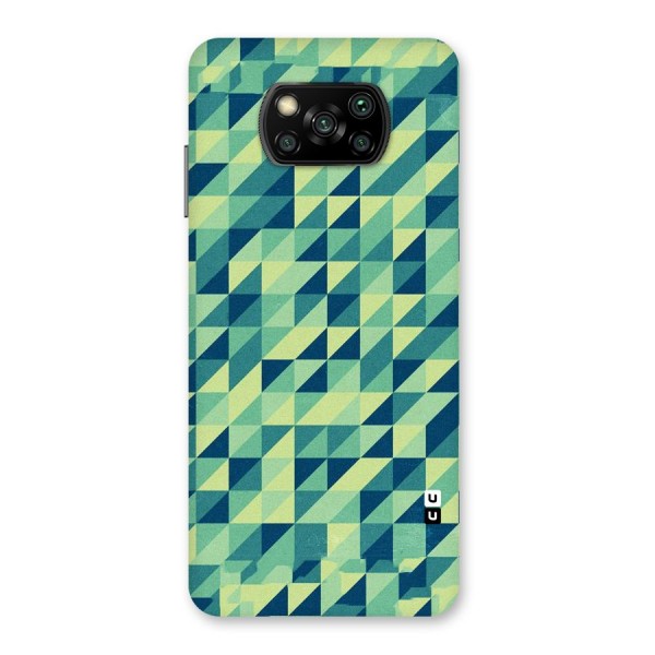 Shady Green Back Case for Poco X3
