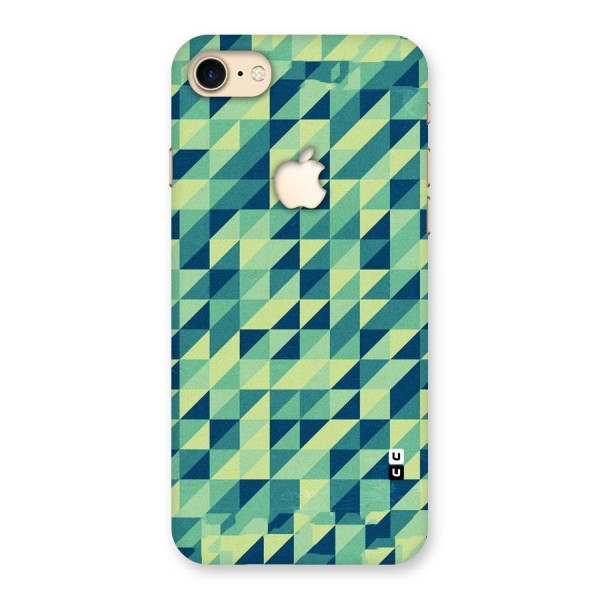 Shady Green Back Case for iPhone 7 Apple Cut