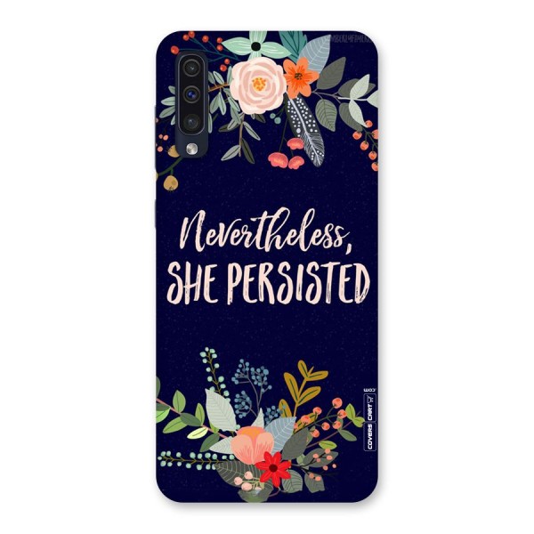 She Persisted Back Case for Galaxy A50
