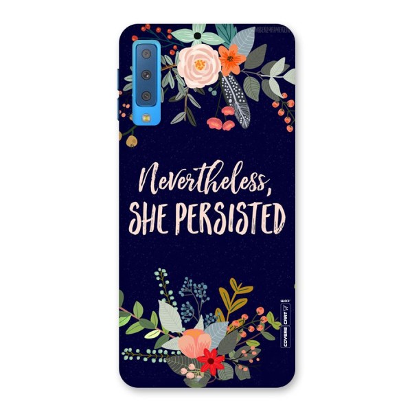 She Persisted Back Case for Galaxy A7 (2018)