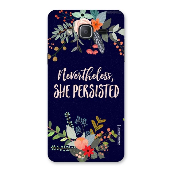 She Persisted Back Case for Galaxy On7 2015