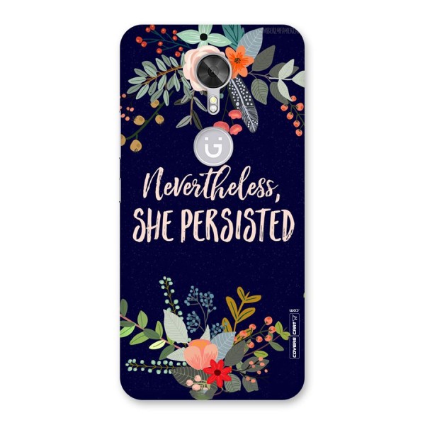 She Persisted Back Case for Gionee A1