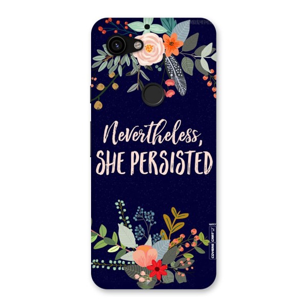 She Persisted Back Case for Google Pixel 3a