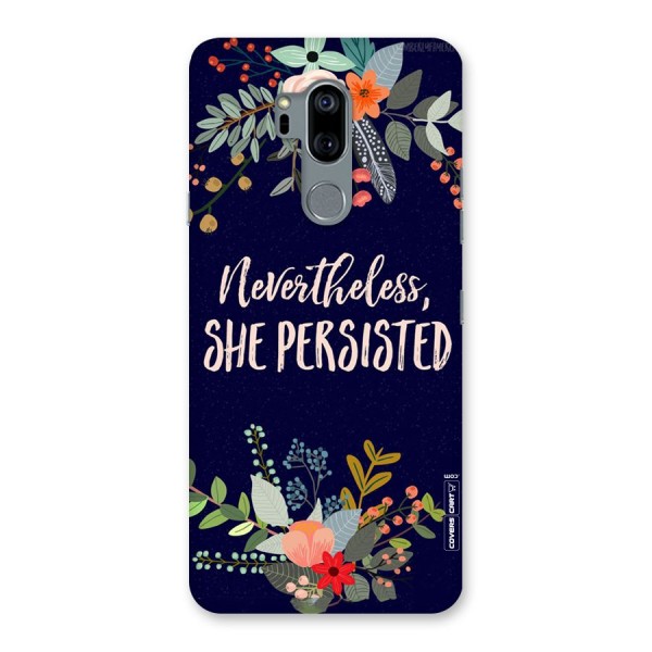 She Persisted Back Case for LG G7
