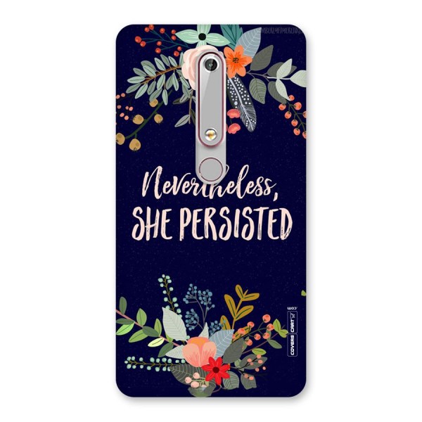 She Persisted Back Case for Nokia 6.1