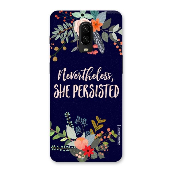 She Persisted Back Case for OnePlus 6T