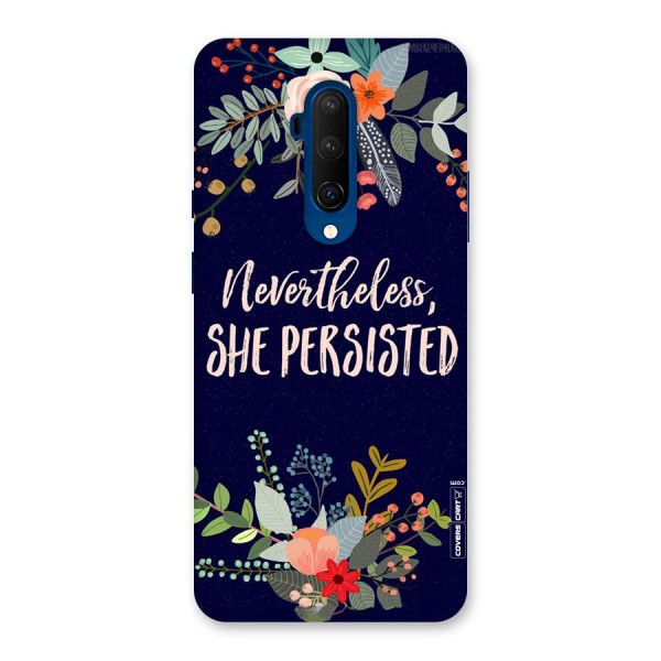 She Persisted Back Case for OnePlus 7T Pro