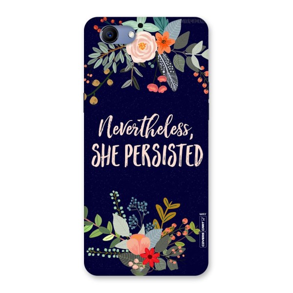 She Persisted Back Case for Oppo Realme 1