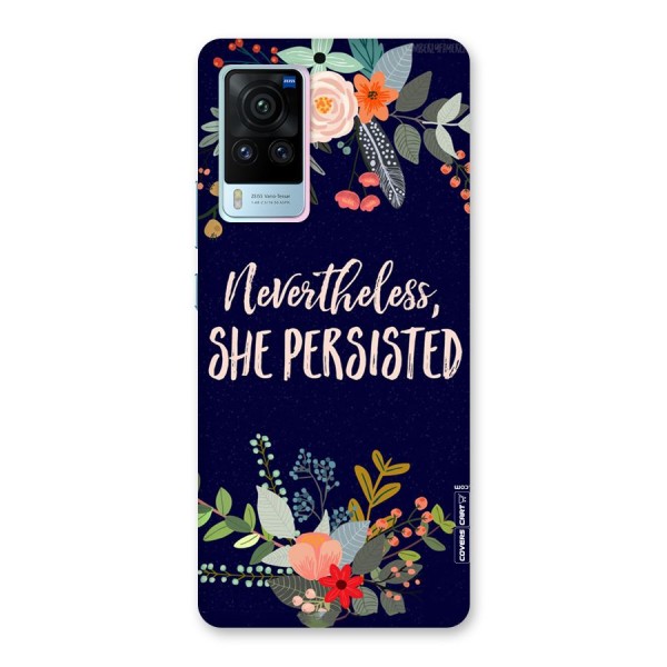 She Persisted Back Case for Vivo X60 Pro