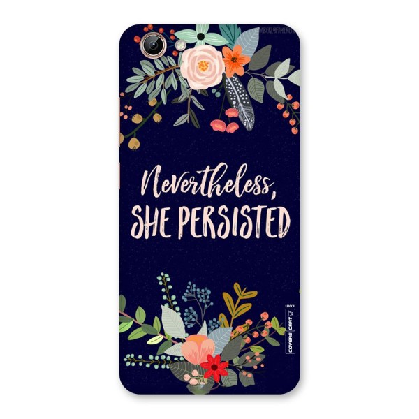 She Persisted Back Case for Vivo Y71