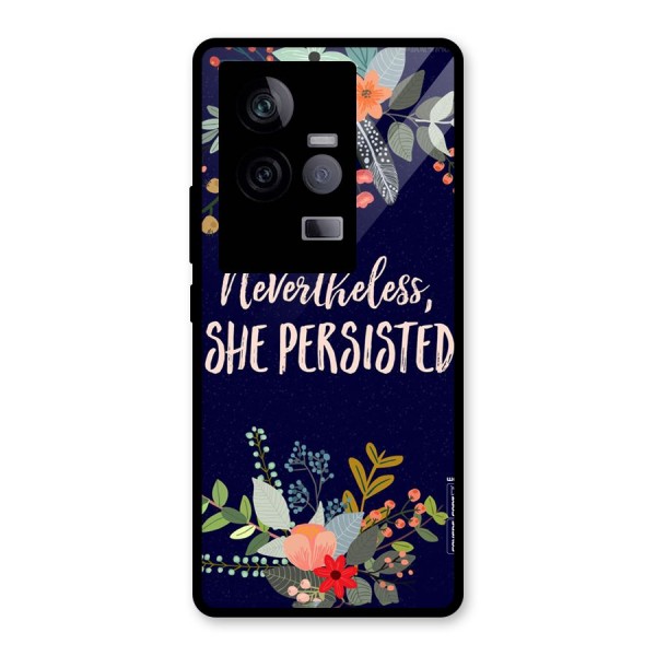 She Persisted Glass Back Case for Vivo iQOO 11 5G