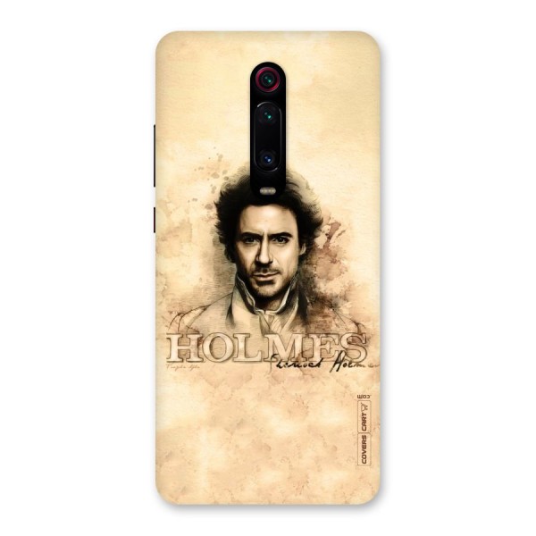 Sherlock Holmes Fan Art Back Case for Redmi K20 Pro
