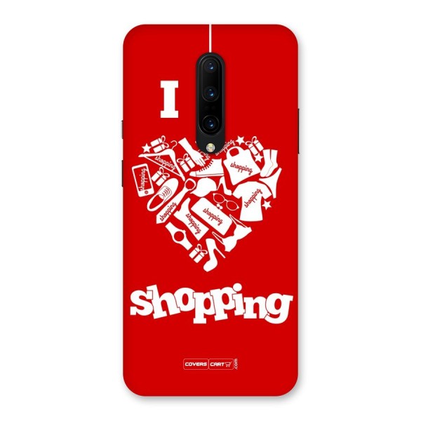 Shopaholic Shopping Love Back Case for OnePlus 7 Pro