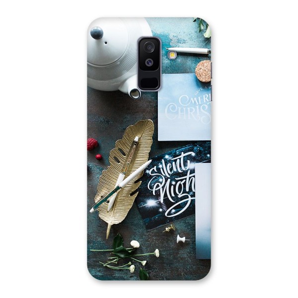 Silent Night Celebrations Back Case for Galaxy A6 Plus