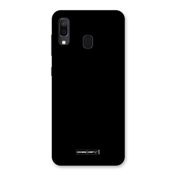 Simple Black Back Case for Galaxy A30