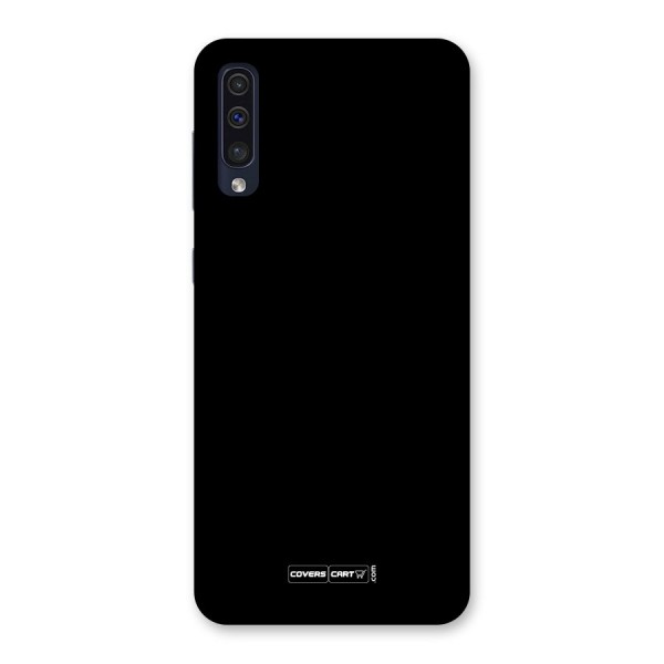 Simple Black Back Case for Galaxy A50