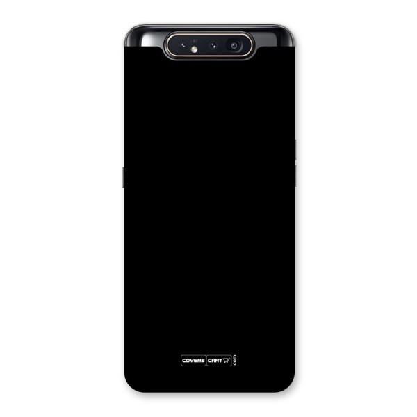 Simple Black Back Case for Galaxy A80