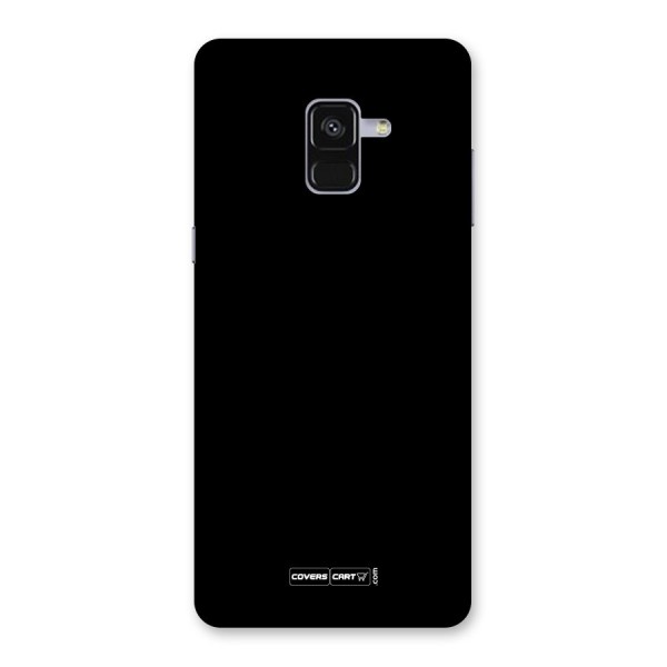 Simple Black Back Case for Galaxy A8 Plus