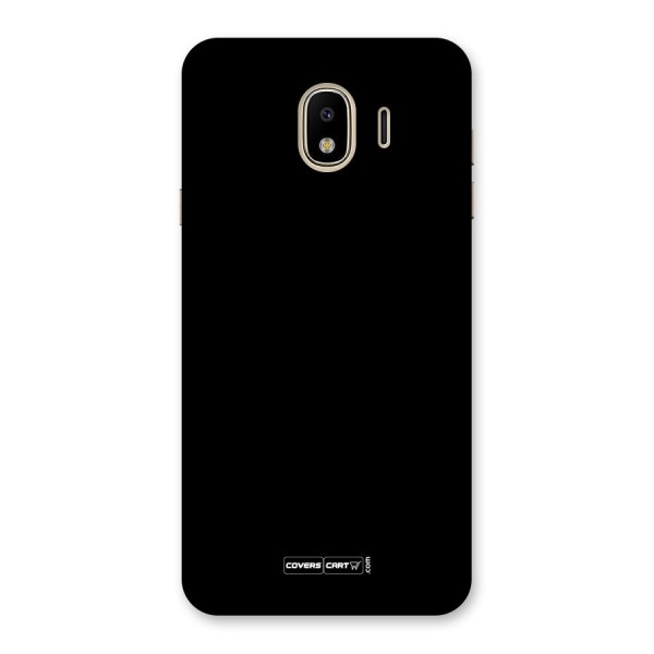 Simple Black Back Case for Galaxy J4