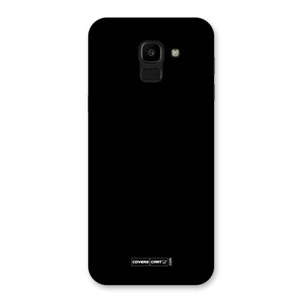 Simple Black Back Case for Galaxy J6