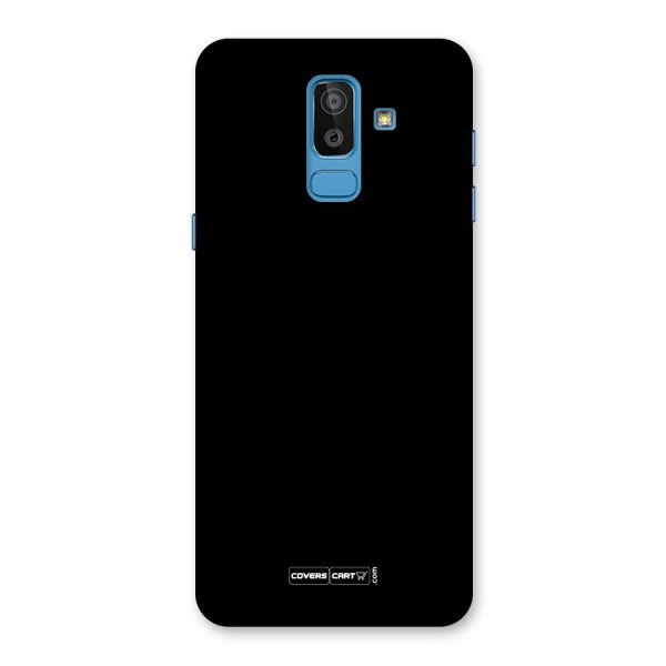 Simple Black Back Case for Galaxy J8
