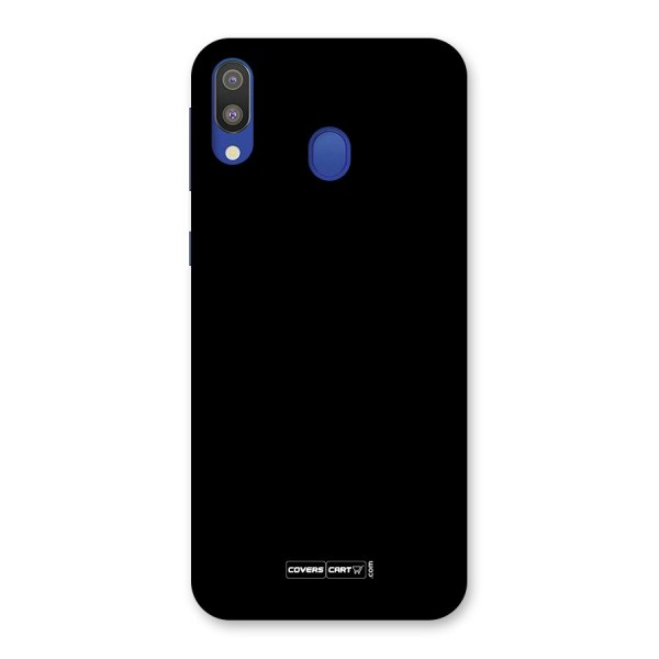 Simple Black Back Case for Galaxy M20