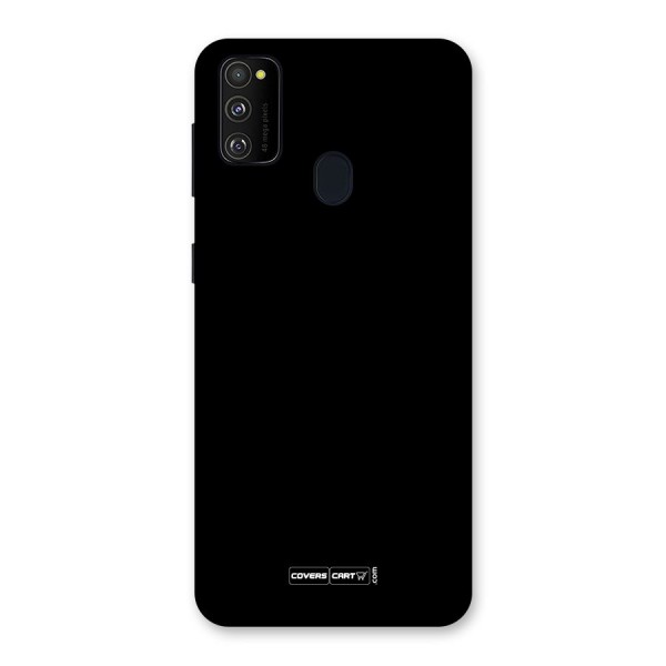 Simple Black Back Case for Galaxy M30s