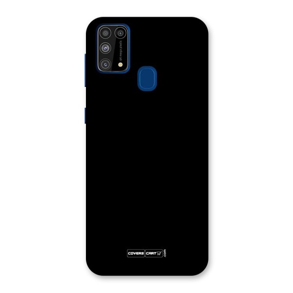 Simple Black Back Case for Galaxy M31