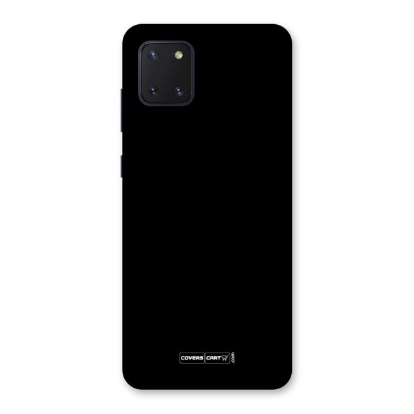 Simple Black Back Case for Galaxy Note 10 Lite