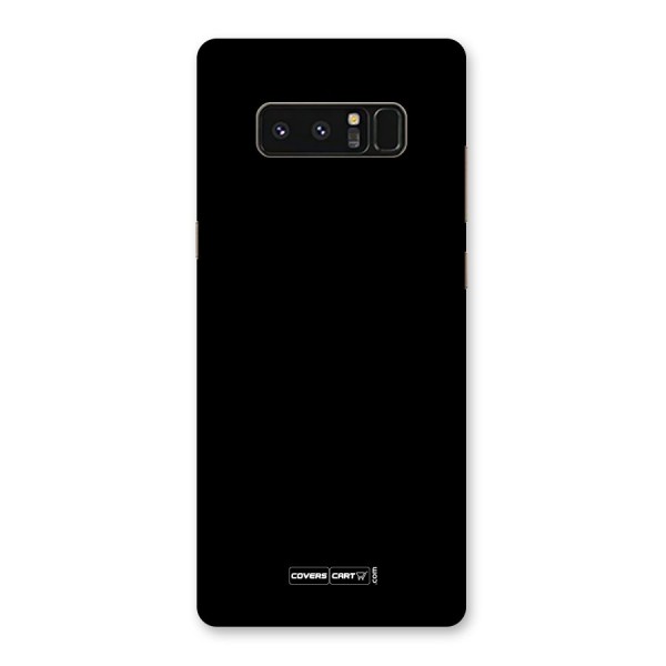 Simple Black Back Case for Galaxy Note 8