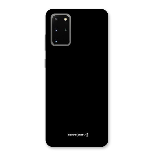 Simple Black Back Case for Galaxy S20 Plus