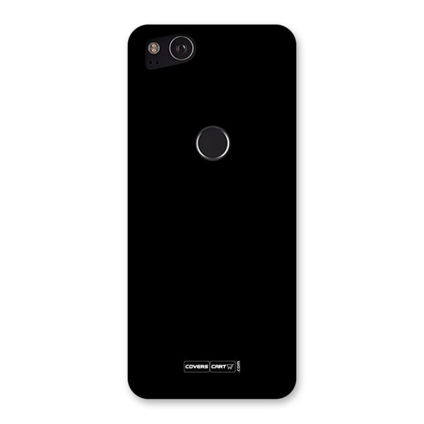 Simple Black Back Case for Google Pixel 2