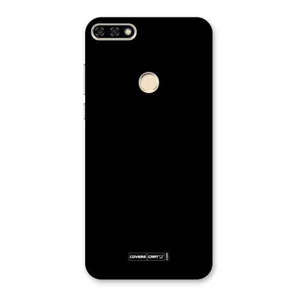 Simple Black Back Case for Honor 7A