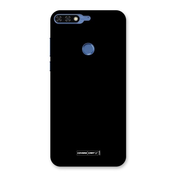 Simple Black Back Case for Honor 7C