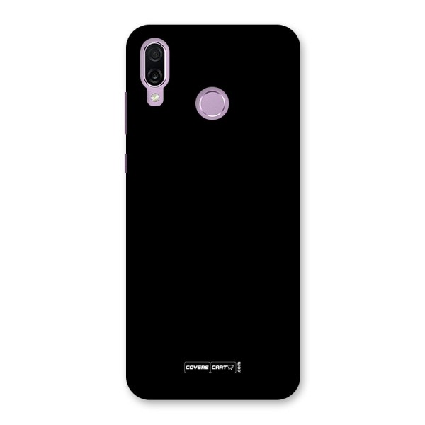 Simple Black Back Case for Honor Play