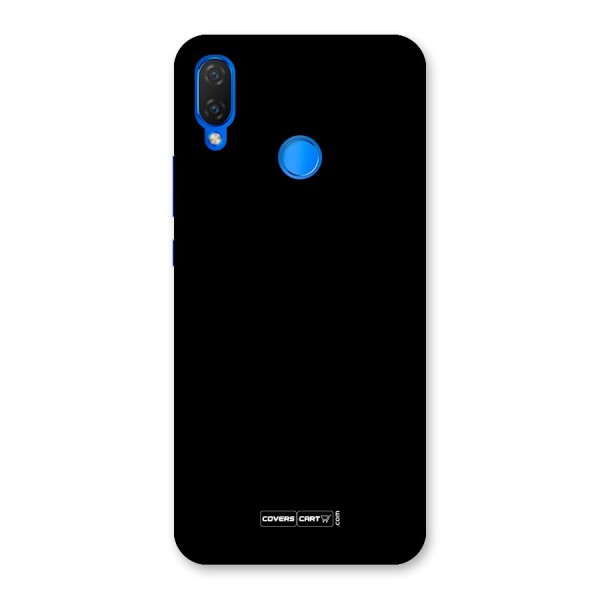 Simple Black Back Case for Huawei Nova 3i