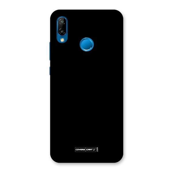 Simple Black Back Case for Huawei P20 Lite