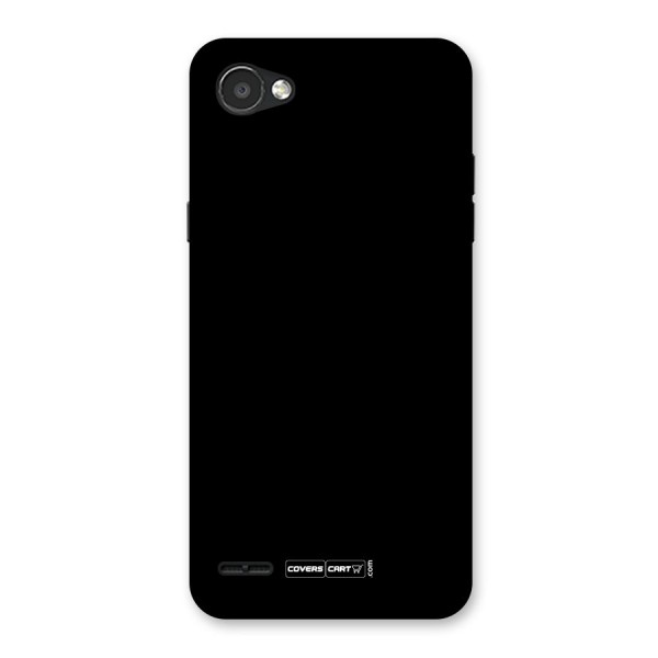 Simple Black Back Case for LG Q6