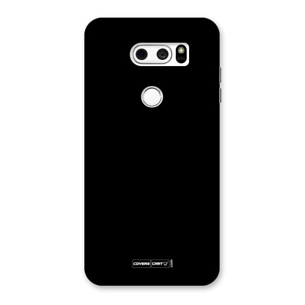 Simple Black Back Case for LG V30