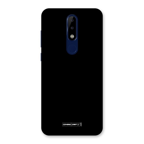 Simple Black Back Case for Nokia 5.1 Plus