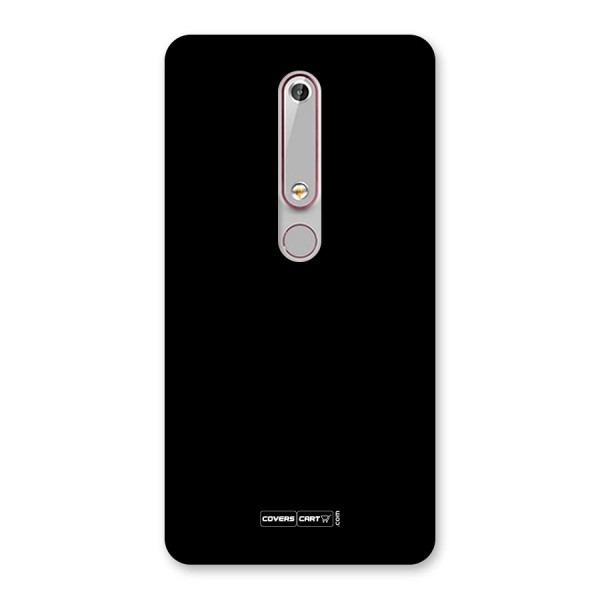 Simple Black Back Case for Nokia 6.1