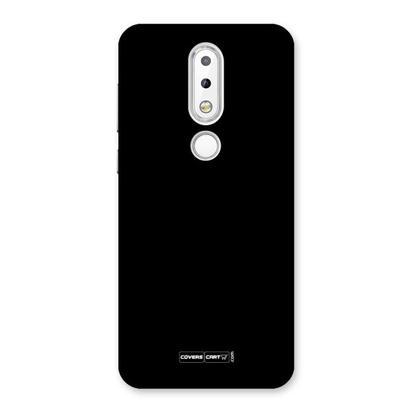 Simple Black Back Case for Nokia 6.1 Plus